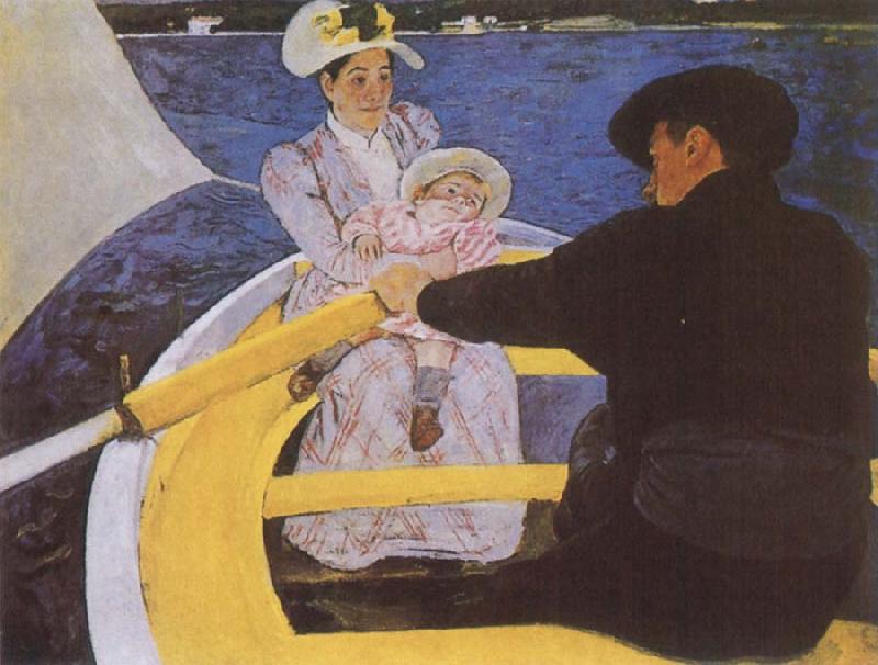 Mary Cassatt The Boating Party